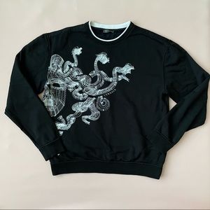 VERSACE Baroque Snake Sweatshirt XXL